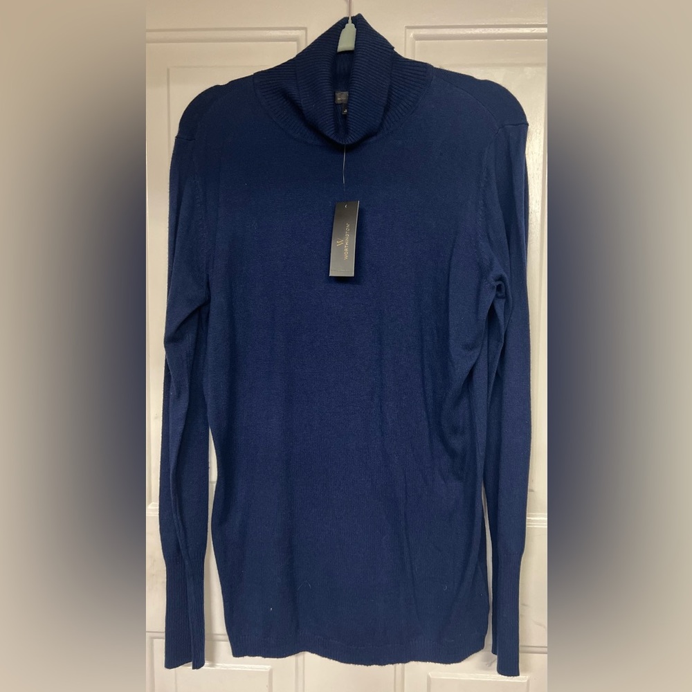 Worthington Deep Blue Knit Top